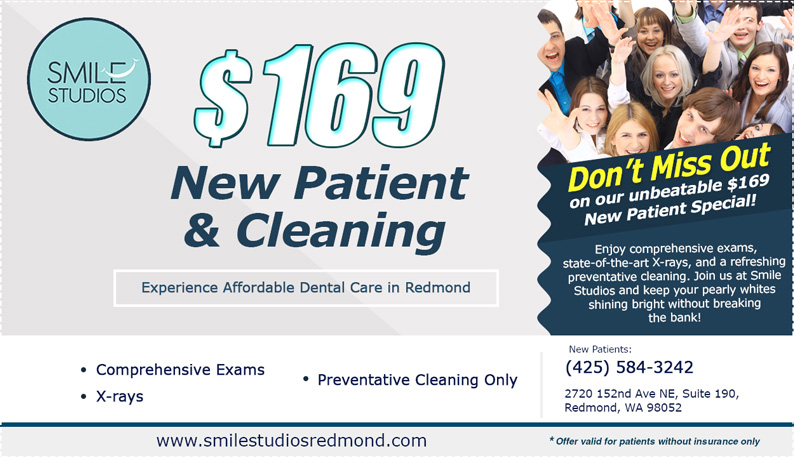 $169 New Patient and Cleaning Promo
